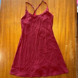 Outdoor Voices Red Exercise Dress